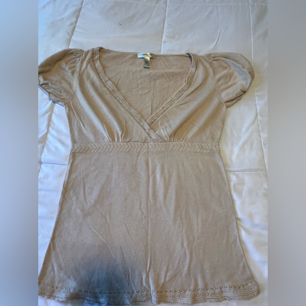 Women’s Banana Republic Beige Cotton Sweater